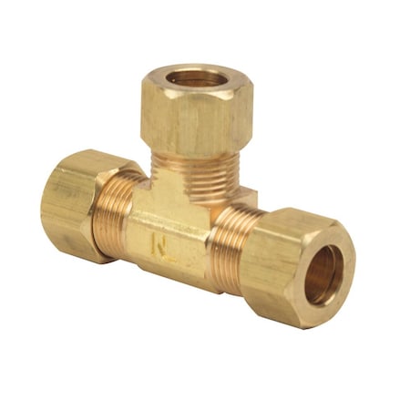 #64-C 3/8 Inch Lead-Free Brass Compression Tee